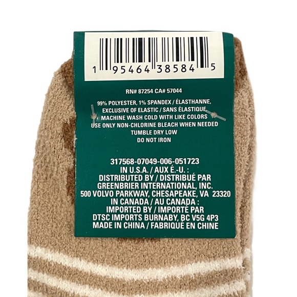 SNUGADOO Soft Fuzzy Non-Slip Character Kids Socks Bear & Panda 2-Pair Set NWT - Picture 4 of 7